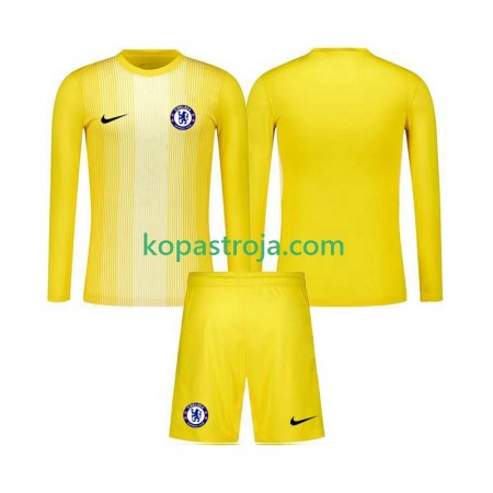 Billiga Fotbollströjor Chelsea Målvakt Barn Tredje tröja 2025/26 Långärmad